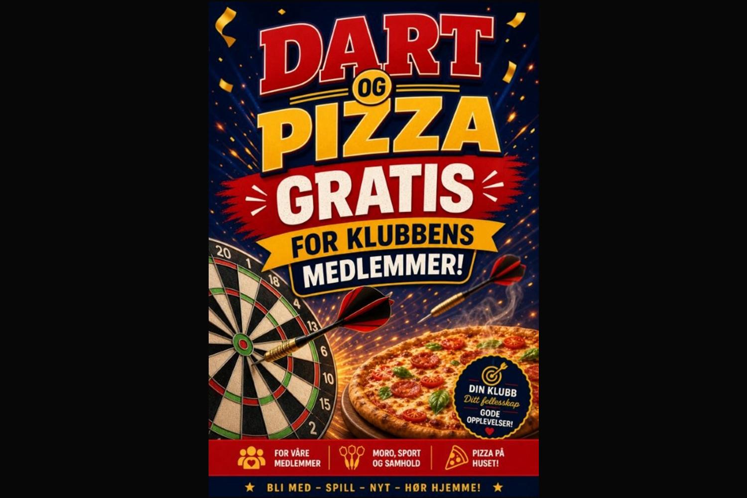 Medlemskveld med Dart på Dokka 15 september