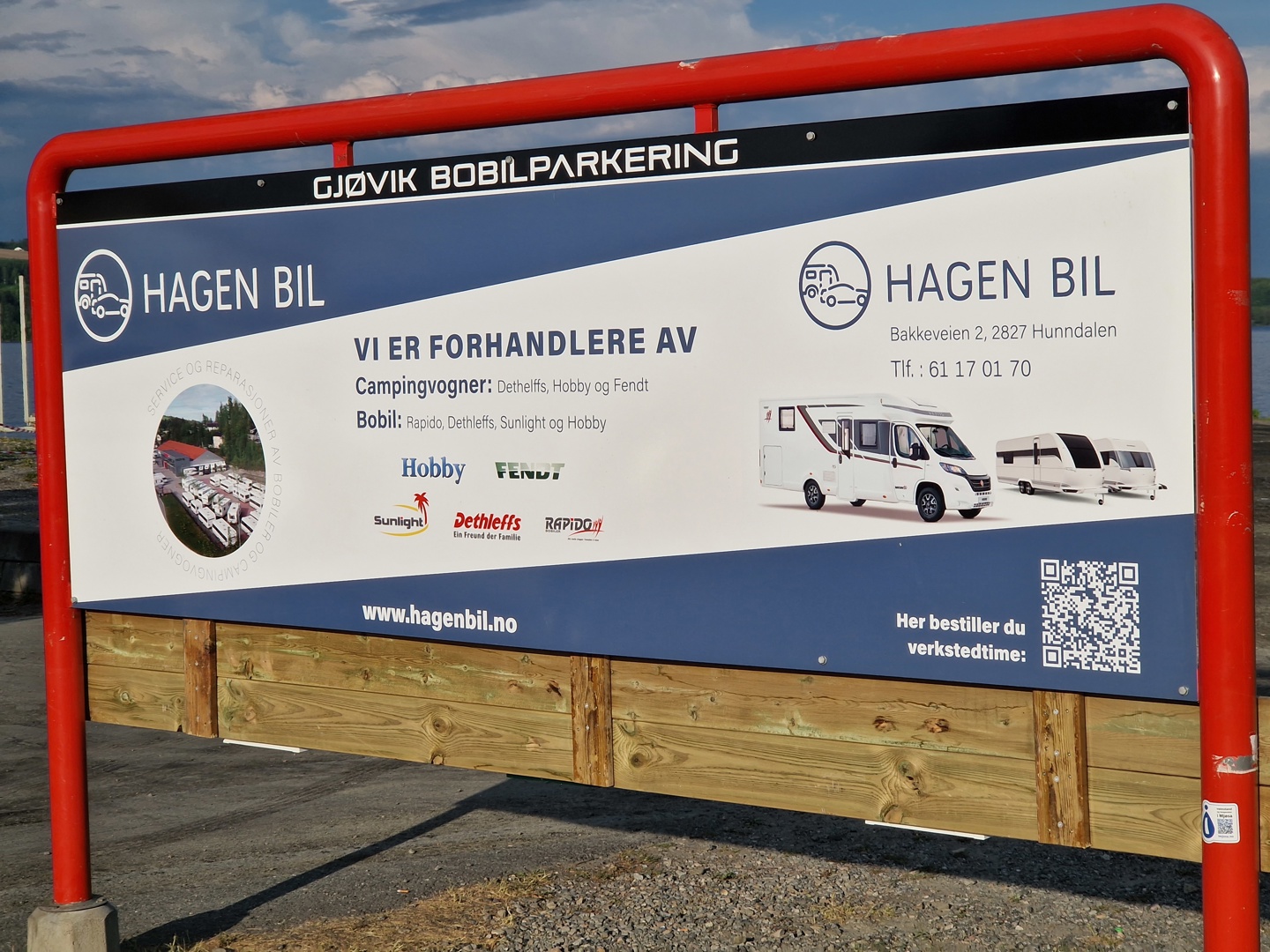 Gjøvik Bobilparkering åpner 15. Juni 2025